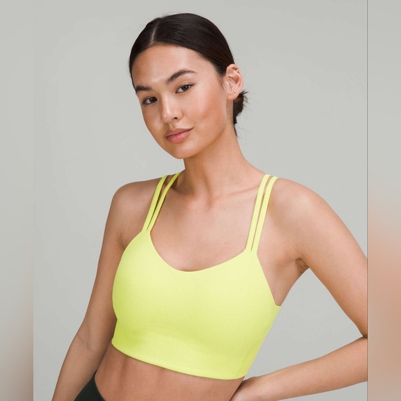 Lululemon Like a Cloud Ribbed Longline Bra *Light Support, B/C Cup No Size - Picture 1 of 11